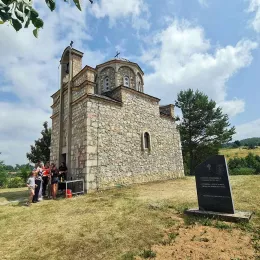 Епископ Методије богослужио у селу Полица код Берана