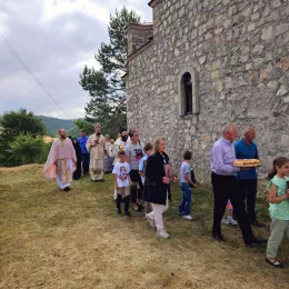 Епископ Методије богослужио у селу Полица код Берана