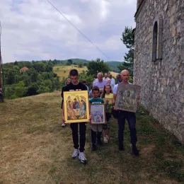 Епископ Методије богослужио у селу Полица код Берана