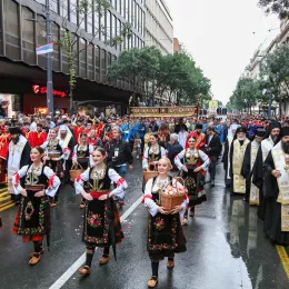 Десетине хиљада Београђана у Спасовданској литији