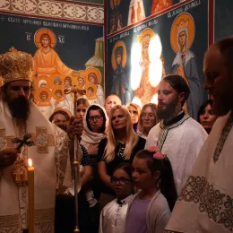 Епископ диоклијски Пајсије богослужио у Војном Селу код Плава