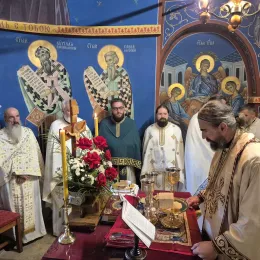 Прослављено Пребражење Господње, слава храма на Жабљаку