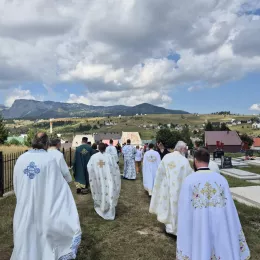 Прослављено Пребражење Господње, слава храма на Жабљаку