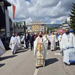 Прослављено Пребражење Господње, слава храма на Жабљаку