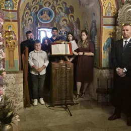 Прослављено Пребражење Господње, слава храма на Жабљаку