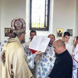 Рукоположење у храму Светог Николе, у никшићком насељу Драгова Лука