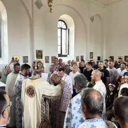 Рукоположење у храму Светог Николе, у никшићком насељу Драгова Лука
