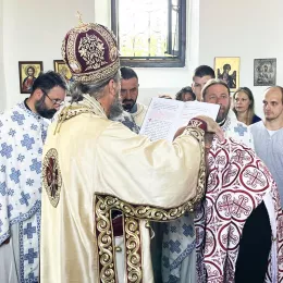 Рукоположење у храму Светог Николе, у никшићком насељу Драгова Лука