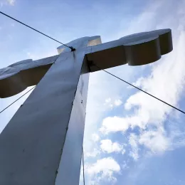 Освештан крст на Соко граду на Шћепан Пољу