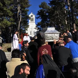Мошти Светог Арсенија свечано дочекане у никшићком Саборном храму