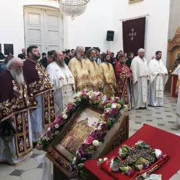 Крстовдан торжествено прослављен у никшићком Саборном храму крај Моштију Светог Арсенија