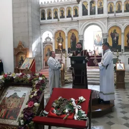 Крстовдан торжествено прослављен у никшићком Саборном храму крај Моштију Светог Арсенија