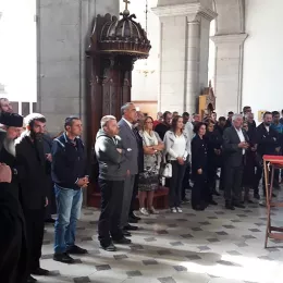 Испраћај  Моштију Светог Арсенија сремца