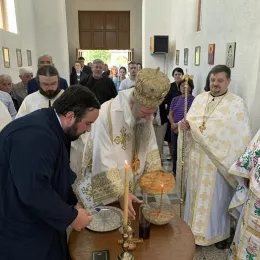 Прослављена петогодишњица освећења храма Светог Евстатија Српског