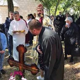 Четрдесетодневни помен протиници Лавиники Јововић