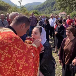 Усјековање Светог Јована Крститеља у древном Самограду