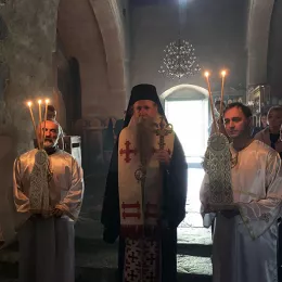 Бденије уочи Крстовдана у манастиру Ђурђеви Ступови