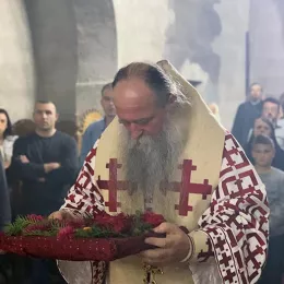 Бденије уочи Крстовдана у манастиру Ђурђеви Ступови