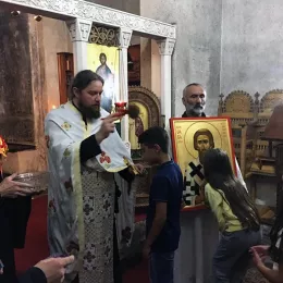 Молебан за почетак нове школске године у Ђурђевим Ступовима