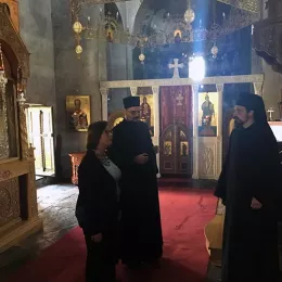 Амбасадор Сједињених Америчких Држава посјетио катедрални манастир Епархије будимљанско-никшићке