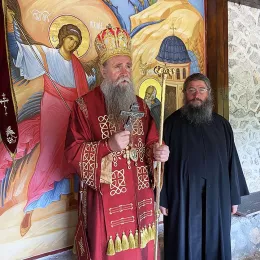 Бесједа протосинђела Јеротеја на освећењу манастира Урошевица