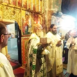 Литургија у храму Светог Николе у Никољцу