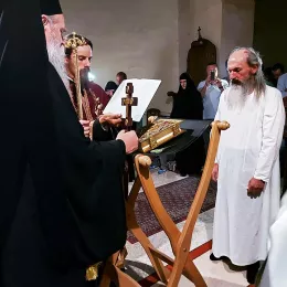 Монашење у манастиру Косијерево