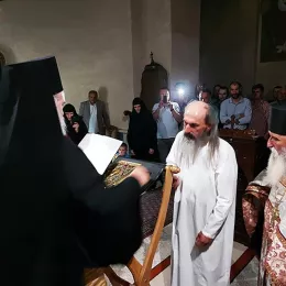 Монашење у манастиру Косијерево