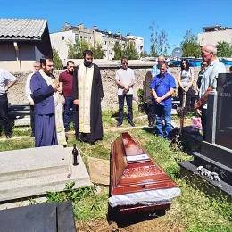 На градском гробљу у Никшићу сахрањен Будимир Благојевић