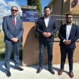 У знак сјећања на јасеновачке жртве у Никшићу отворена улица 