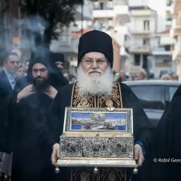 Часни појас Пресвете Богородице стигао са Атоса у грчки град Козани