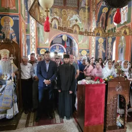 Митрополит Јоаникије на слави манастира Косијерево