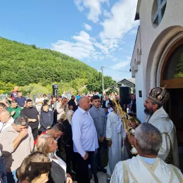 Епископ Методије богослужио у Ријеци Марсенића код Берана