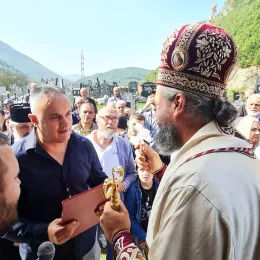 Епископ Методије богослужио у Ријеци Марсенића код Берана