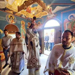 Епископ Методије богослужио у Ријеци Марсенића код Берана