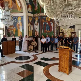 Епископ Методије богослужио у манастиру Светог Саве у Голији