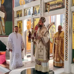 Епископ Методије богослужио у манастиру Светог Саве у Голији