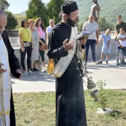 Епископ Методије богослужио у манастиру Светог Саве у Голији