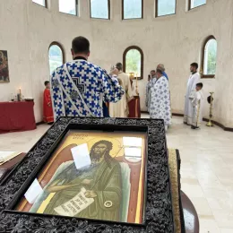 Света Архијерејска Литургија и освећење парохијског дома у Плужинама