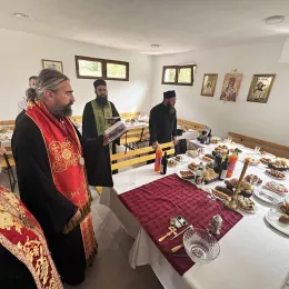 Света Архијерејска Литургија и освећење парохијског дома у Плужинама