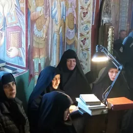 Опијело новопрестављеној монахињи Анастасији