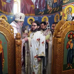 Владика Јоаникије на празник Зачећа Светог Јована Крститеља рукоположио новог ђакона
