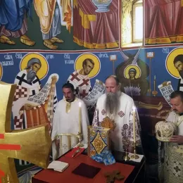 Владика Јоаникије на празник Зачећа Светог Јована Крститеља рукоположио новог ђакона