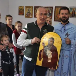 Литургија у селу Подљут