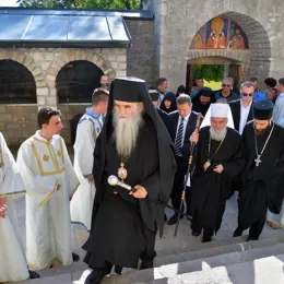 Предстојатељи Антиохијске и Српске православне цркве у Цетињском манастиру
