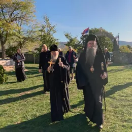 Епископ рибински Г. Венијамин служио у манастиру Косијерево