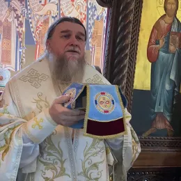 Епископ рибински Г. Венијамин служио у манастиру Косијерево