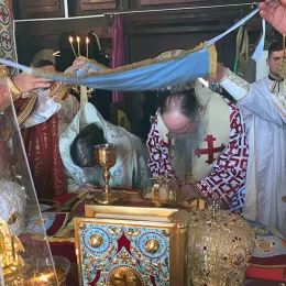 Епископ рибински Г. Венијамин служио у манастиру Косијерево