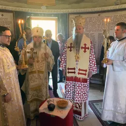 Епископ рибински Г. Венијамин служио у манастиру Косијерево