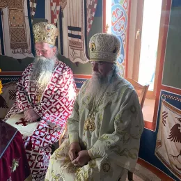 Епископ рибински Г. Венијамин служио у манастиру Косијерево